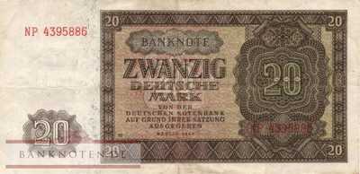 Deutschland - 20  Deutsche Mark (#DDR-06_VF)