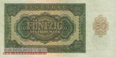 Deutschland - 50  Deutsche Mark (#DDR-07a_XF)