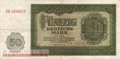 Deutschland - 50  Deutsche Mark (#DDR-07a_VF)