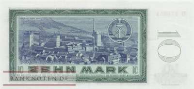 Deutschland - 10  Mark (#DDR-17a_UNC)