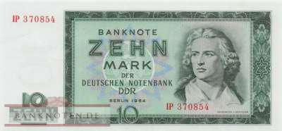 Deutschland - 10  Mark (#DDR-17a_UNC)