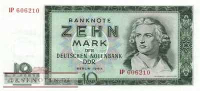 Germany - 10  Mark (#DDR-17a_UNC)