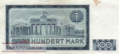 Germany - 100  Mark - Replacement (#DDR-20b_F)