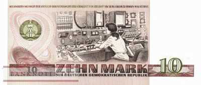 Germany - 10  Mark (#DDR-21c_UNC)
