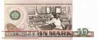 Deutschland - 10  Mark - Ersatzbanknote (#DDR-21d_UNC)