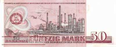Germany - 50  Mark (#DDR-22c_AU)