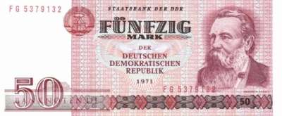 Germany - 50  Mark (#DDR-22c_UNC)