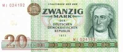 Deutschland - 20  Mark (#DDR-24a_AU)