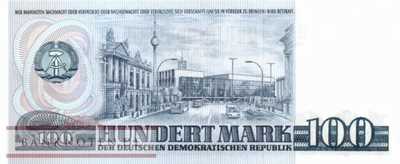 Germany - 100  Mark (#DDR-25a_UNC)