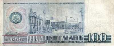 Deutschland - 100  Mark (#DDR-25a_F)