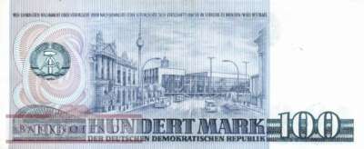 Deutschland - 100  Mark - Ersatzbanknote (#DDR-25b_XF)