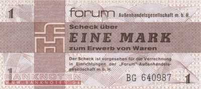 DDR-Forumscheck - 1  Mark (#DDR-30a_UNC)