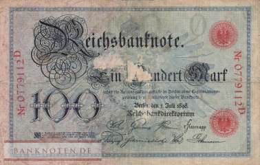 Germany - 100  Mark (#DEU-013_VG)