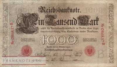 Deutschland - 1.000  Mark (#DEU-019_F)