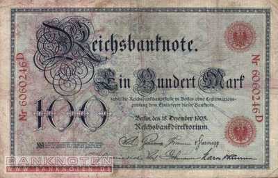 Deutschland - 100  Mark (#DEU-020a_F)