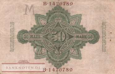 Germany - 50  Mark (#DEU-022b_F)