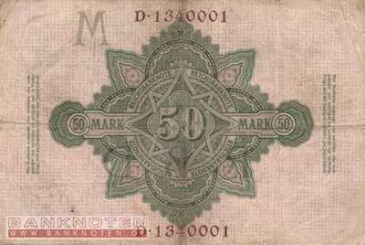 Germany - 50  Mark (#DEU-022b_F)
