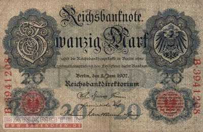 Deutschland - 20  Mark (#DEU-025_F)