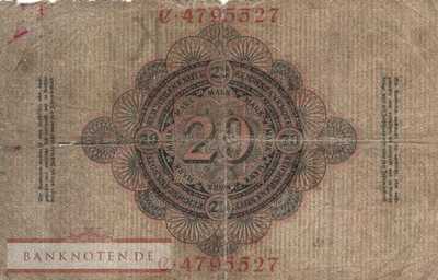 Deutschland - 20  Mark (#DEU-029_VG)