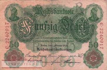 Deutschland - 50  Mark (#DEU-030_VF)