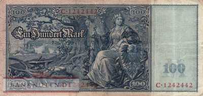 Deutschland - 100  Mark (#DEU-032_VF)