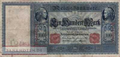Deutschland - 100  Mark (#DEU-032_F)