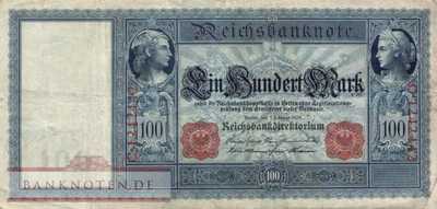 Deutschland - 100  Mark (#DEU-032_VF)