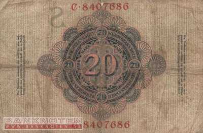 Deutschland - 20  Mark (#DEU-034_F)