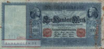 Germany - 100  Mark (#DEU-039b_VG)