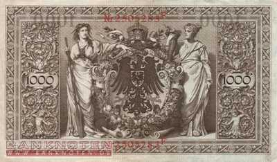 Deutschland - 1.000  Mark (#DEU-040c_VF)