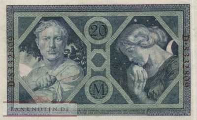 Deutschland - 20  Mark (#DEU-042_UNC)
