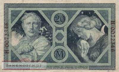 Deutschland - 20  Mark (#DEU-042_VF)