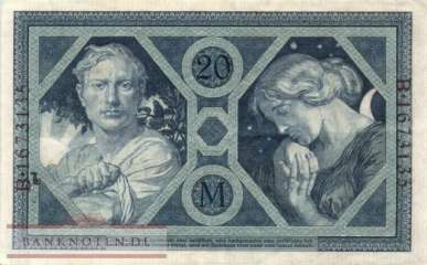 Germany - 20  Mark (#DEU-042_XF)