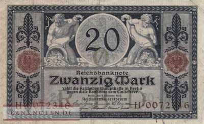 Deutschland - 20  Mark (#DEU-042_VF)