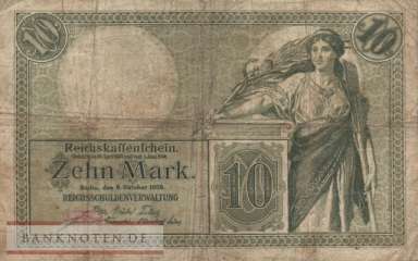 Deutschland - 10  Mark (#DEU-053b_F)