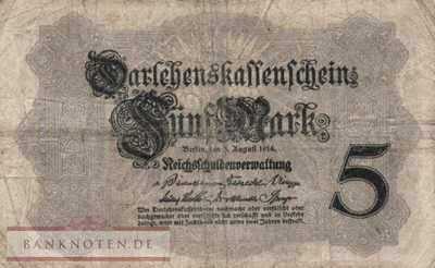 Germany - 5  Mark (#DEU-054c_F)