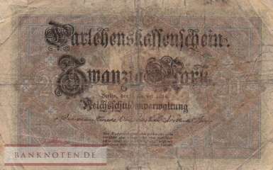 Germany - 20  Mark (#DEU-055b_G)