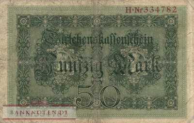 Deutschland - 50  Mark (#DEU-056a_F)