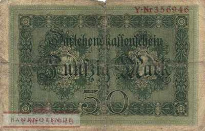 Deutschland - 50  Mark (#DEU-056b_VG)