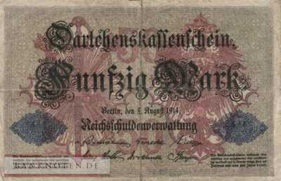 Deutschland - 50  Mark (#DEU-056b_F)