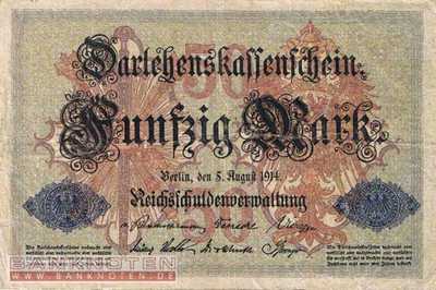 Deutschland - 50  Mark (#DEU-056b_VF)