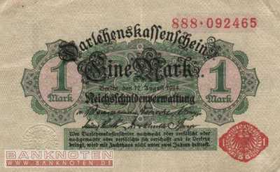 Germany - 1  Mark (#DEU-058_VF)