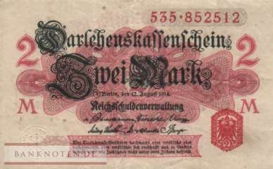 Deutschland - 2  Mark (#DEU-059b_VF)