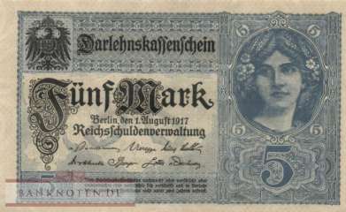 Deutschland - 5  Mark (#DEU-061b_AU)