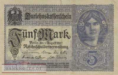 Deutschland - 5  Mark (#DEU-061b_F)