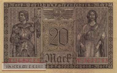 Germany - 20  Mark (#DEU-062_XF)