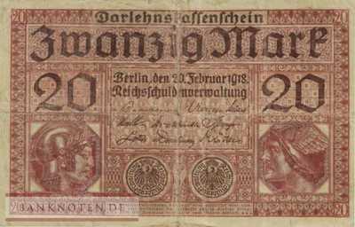 Deutschland - 20  Mark (#DEU-062_F)