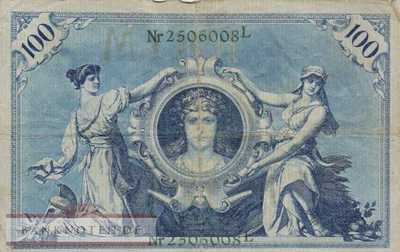 Germany - 100  Mark (#DEU-067_F)