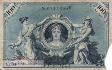 Deutschland - 100  Mark (#DEU-067_G)