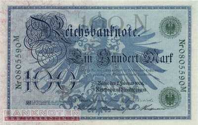 Deutschland - 100  Mark (#DEU-067_UNC)